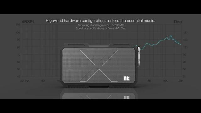 NILLKIN X-MAN Outdoor Bluetooth Speaker смотреть онлайн