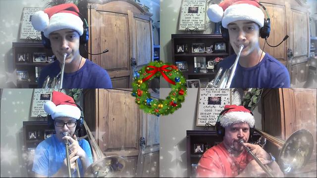 Deck The Halls Horn & Trombone Quartet Cover смотреть онлайн