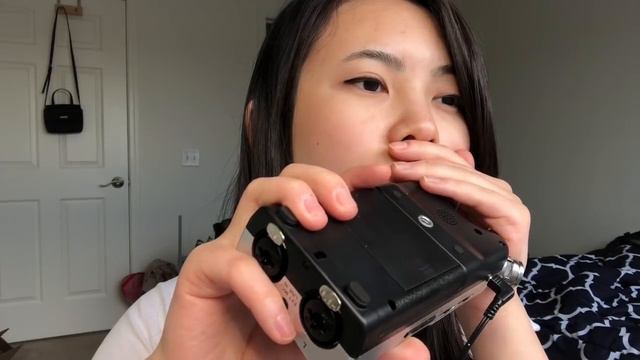 [ASMR] Ear Eating Tascam Mic Test || Also Face Reveal!?!! смотреть онлайн