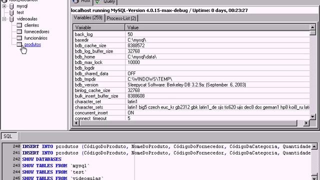 Video Aula SQL 2 смотреть онлайн
