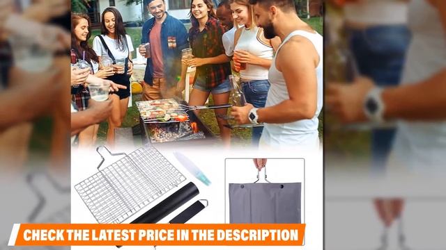 Best Grill Basket Reviews 2023 | Best Budget Grill Baskets (Buying Guide) смотреть онлайн