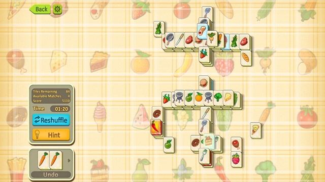 Playing Simple Mahjong game смотреть онлайн
