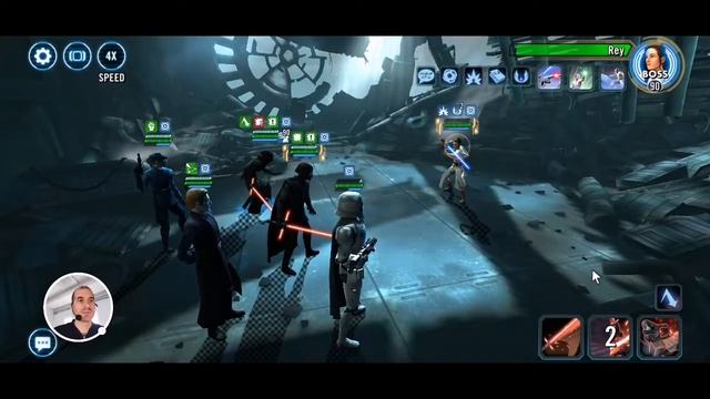 Tier 4 & 5 - Supreme Leader Kylo Ren Galactic Legend Event | SWGOH смотреть онлайн