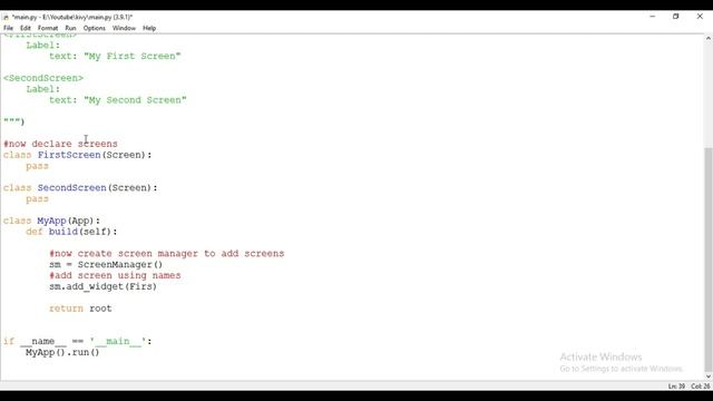 Kivy Screen Manager | Kivy Tutorial For Beginner | Kivy 2021 смотреть онлайн