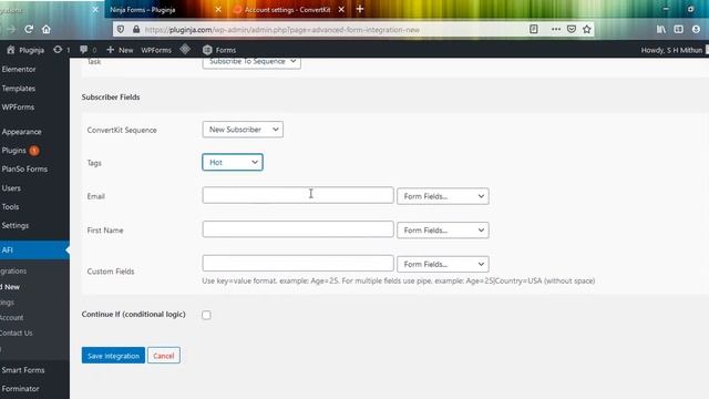 How to Integrate Ninja Forms to ConvertKit смотреть онлайн