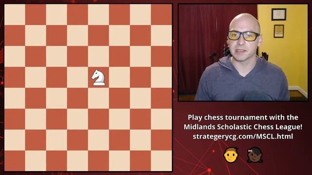 Learn To Play Chess: How The Knight Moves смотреть онлайн