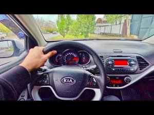 Kia picanto городская езда тест драйв от первого лица