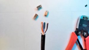 Как подключить штекер к интернет кабелю . Подключение штекера RJ 45 , к кабелю - Витая пара .