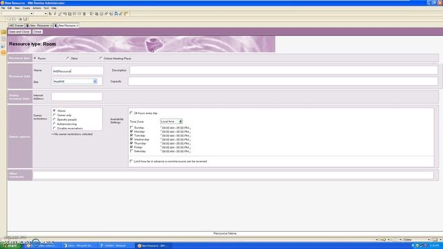 Configuring Resource Mailbox in Lotus Domino Server смотреть онлайн