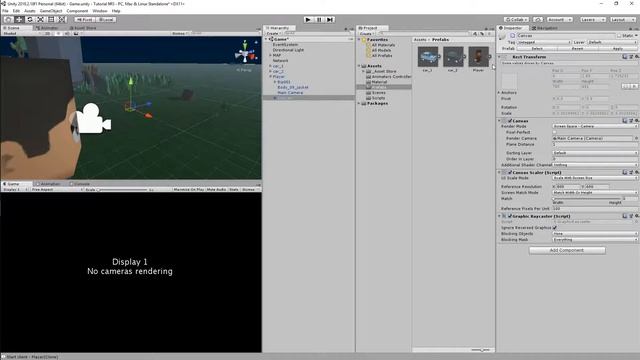 Ввод имени игрока в Unity3d(Видеоурок №6)