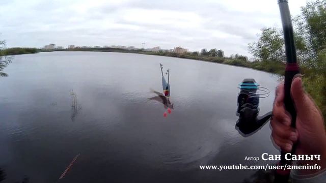 Рыбалка на поплавок, улов подъязки, чебаки и окуни смотреть онлайн