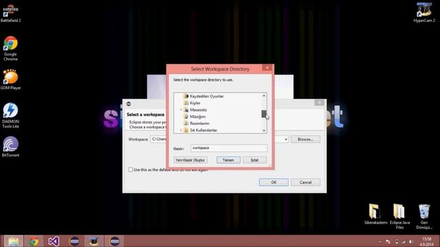 Java Dersi 1 Java SDK ve Eclipse Kurulumu смотреть онлайн
