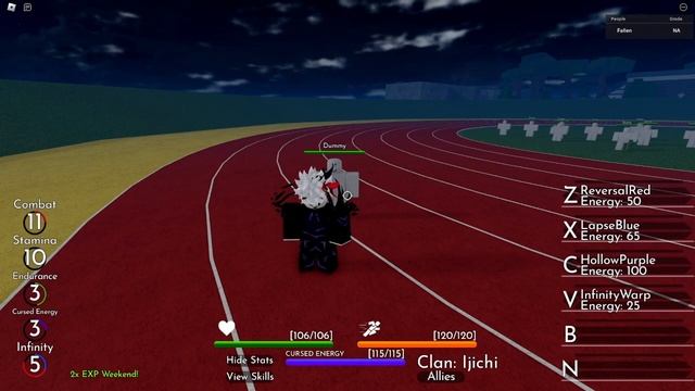 Jujutsu Chronicles | Infinity Showcase