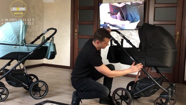 Новая коляска Рико этого года - Riko Side от магазига Libambino. Видео обзор детской коляски 2 в 1. смотреть онлайн