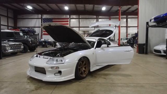 1993 Toyota Supra White смотреть онлайн