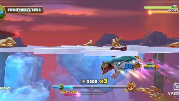 Hungry Shark World - Quest Eat 100 Emperor Penguin - Where To Find Penguins??