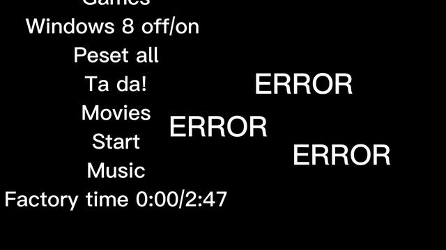 Windows 8 fatal error смотреть онлайн