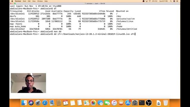 Booting Manjaro Linux on Macbook Pro смотреть онлайн