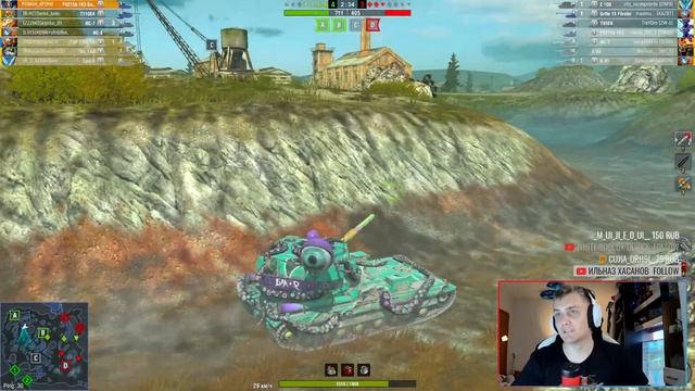 Челлендж СВЕТЛЯК на БАБАХЕ Tanks Blitz WoT смотреть онлайн