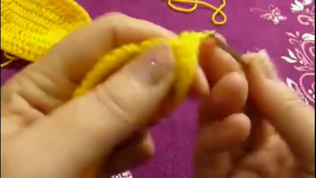 Пинетки туфельки крючком для новорожденного.Crochet and knitting(hobby) смотреть онлайн