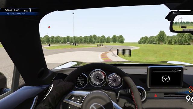 Kakucs Ring - Mazda MX 5 (Assetto Corsa) смотреть онлайн