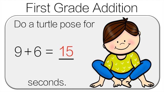 First Grade Math Brain Break! Addition Game смотреть онлайн