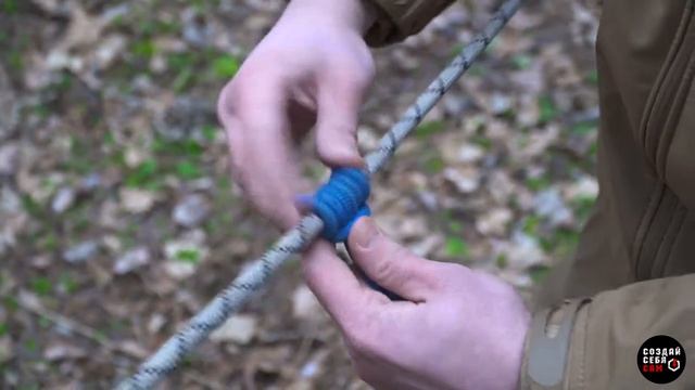 Узел прусика. Как завязать узел. смотреть онлайн