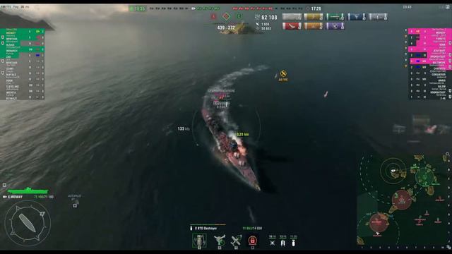 World of Warships: Midway Carry! 260k Damage & 6 kills (Patch 0.8.0.3) смотреть онлайн