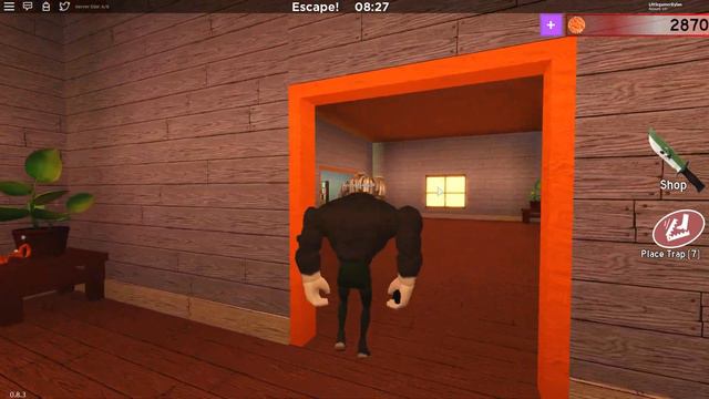 Playing as GRANDPA + JUMPSCARE ROBLOX BAKON смотреть онлайн