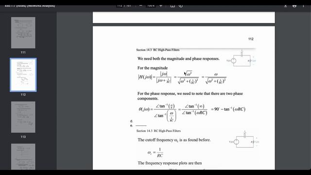 Active Filter Circuits | EXAM Q2d : Given: L = 570 mH (milli H) R = 3.5 kΩ (kilo Ohm)a) Wri... смотреть онлайн