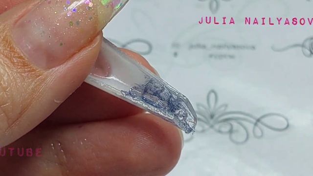 Шикарные очень красивые ногти ВЕРХНИМИ ФОРМАМИ Nail extensions! Ногти 2022! Nails! DUAL FORMS! смотреть онлайн