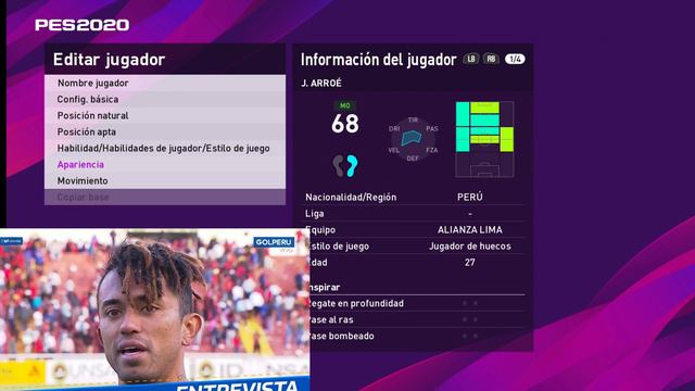 PES 2020 : ALIANZA LIMA (FACES REALES) смотреть онлайн