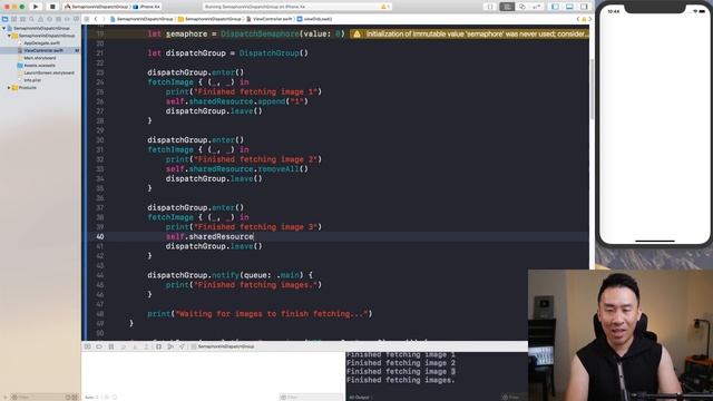 When to Semaphore vs Dispatch Group! Careful Multithreaded Shared Resource смотреть онлайн