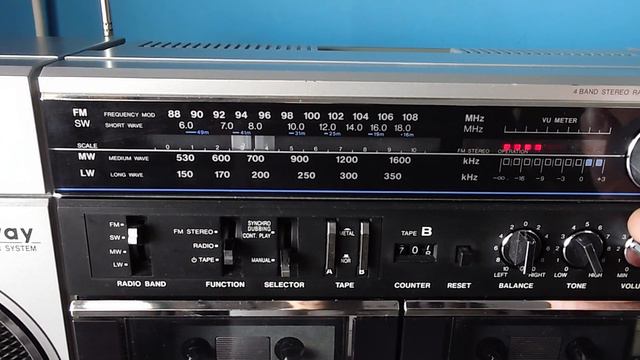 Sanyo M W3LU radio test смотреть онлайн