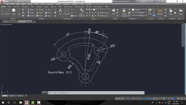 AutoCad 2017 Training Urdu Hindi Tutorial Part 14 | AutoCad Online Course смотреть онлайн