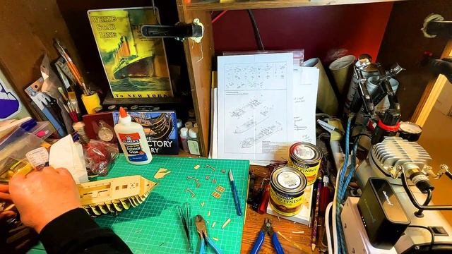1:200 Scale HMS VICTORY Wooden Ship Model Kit Build (Part Six) смотреть онлайн