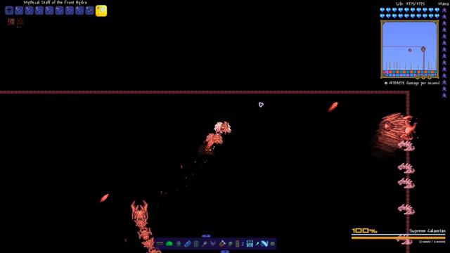 Terraria Supreme Buffed 20+ Frost Hydra vs Calamity Mod Boss Rush смотреть онлайн