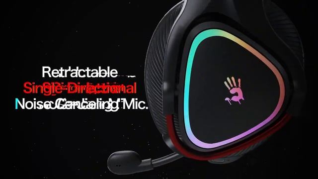 A4tech Bloody MR710 Bluetooth v5.0 + 2.4Ghz Wireless + Wired Multi-Mode RGB Gaming Headphones смотреть онлайн