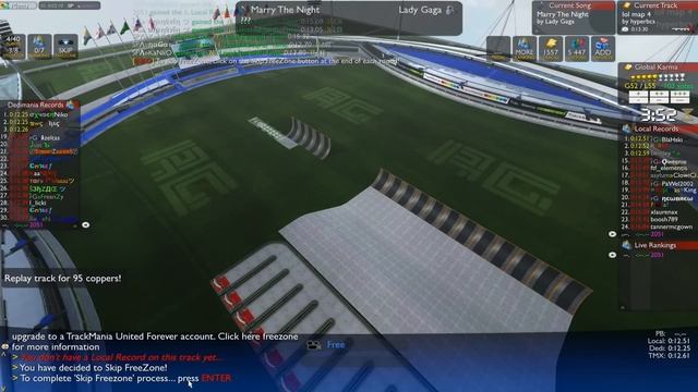 Trackmania - Skip Freezone смотреть онлайн