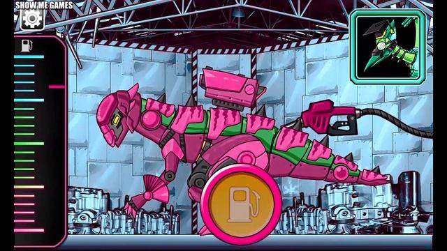 Repair Dino Robot Corps - Ceratosaurus + Spinosaurus + Triceratops + Stegoceras + Compsognathus смотреть онлайн