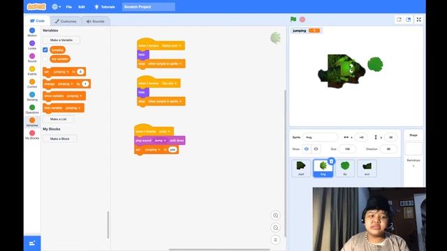 Tutorial game Frog hop - part 1 - Scratch смотреть онлайн