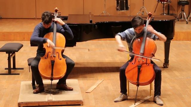 Duo de violoncelles - Tribute to 2CELLOS- Lady Gaga, AC/DC, Nirvana - Y. BOUDRIS & G. WANG смотреть онлайн