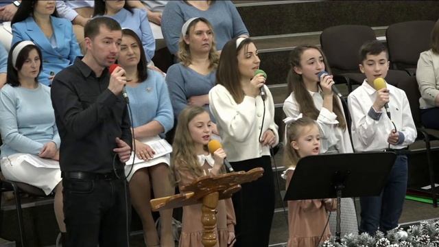 "Светлого Рождества" Семья Березовских | ц.Вифания | 07.01.2023 смотреть онлайн