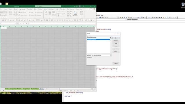 Excel VBA Macro to Combine Worksheets in Excel смотреть онлайн