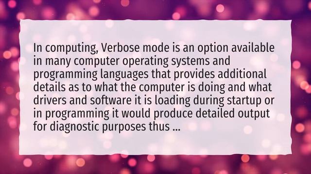 What's the difference between debug and verbose? смотреть онлайн