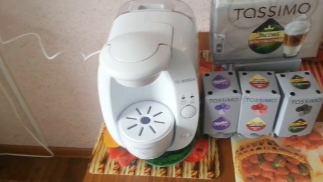Капсульная кофеварка TASSIMO BOSH TAS2001EE смотреть онлайн