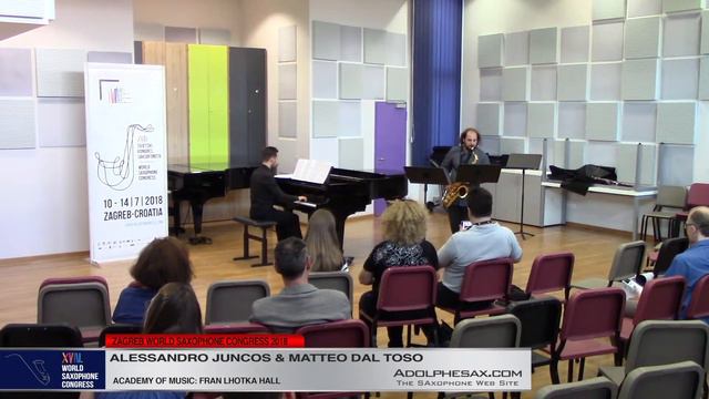 Pictures by Fabrizio Durlo Alessandro Juncos & Matteo dal Toso XVIII World Sax Congress 2018 #a смотреть онлайн