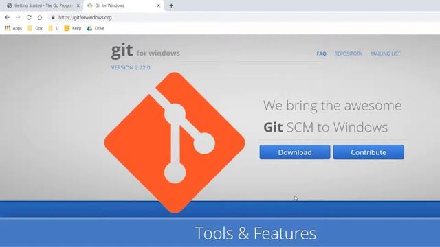 Setup Go (Golang) Programming Environment Windows. Go, VSCode, Git. смотреть онлайн