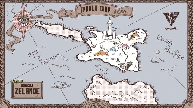 Nouvelle Zélande : Carnet de voyage dessiné смотреть онлайн