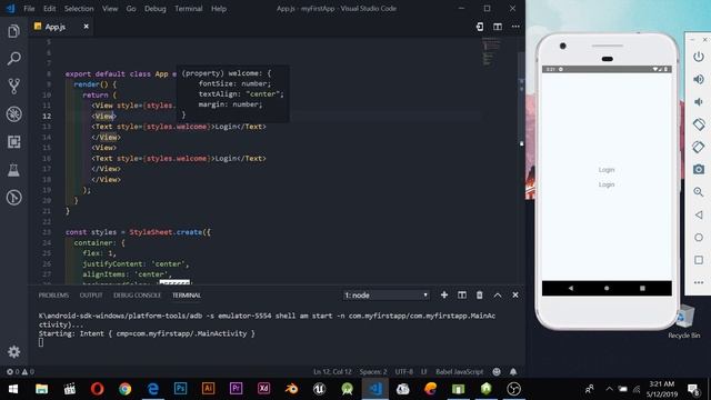 React Native for Beginners - Create a Login UI - Sinhala Tutorial - Episode No 02 смотреть онлайн